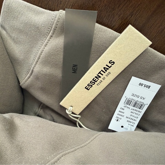 Fear of God Essentials Desert Taupe Hoodie - Picture 2 of 4